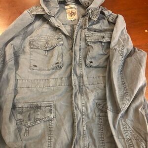 Alpha Industries Gray Military Field Jacket